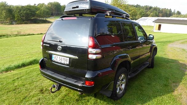 Toyota Land Cruiser med Tilhengerfeste