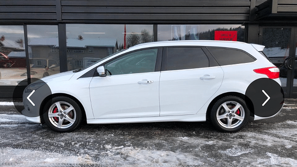 Ford Focus SW med Vinterdekk