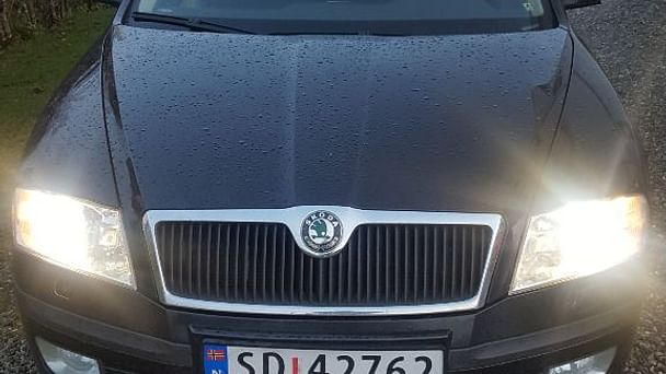 Skoda Octavia med Lydinngang