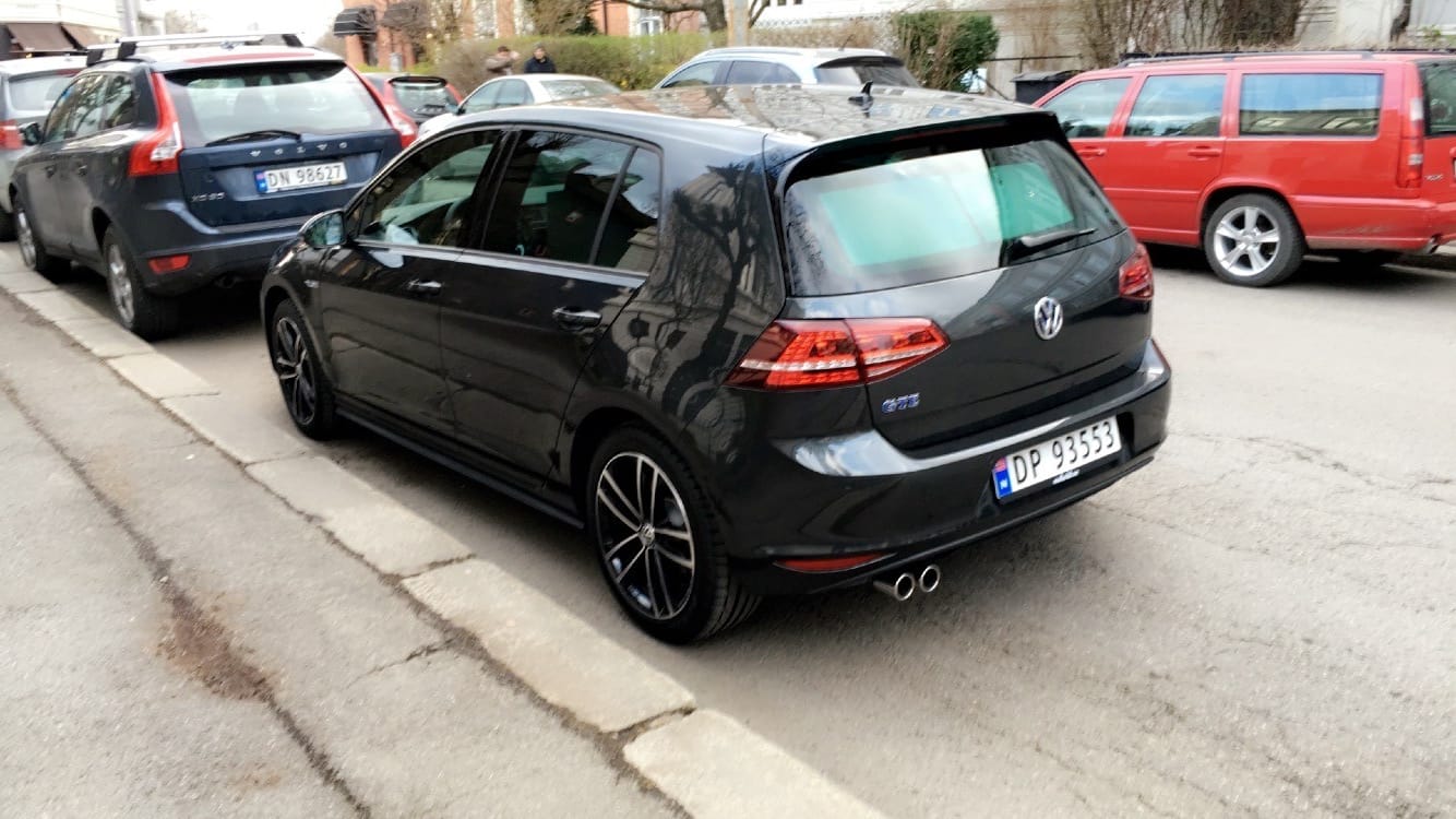 Volkswagen Golf med GPS