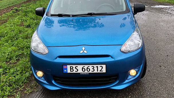 Mitsubishi Space Star med Vinterdekk