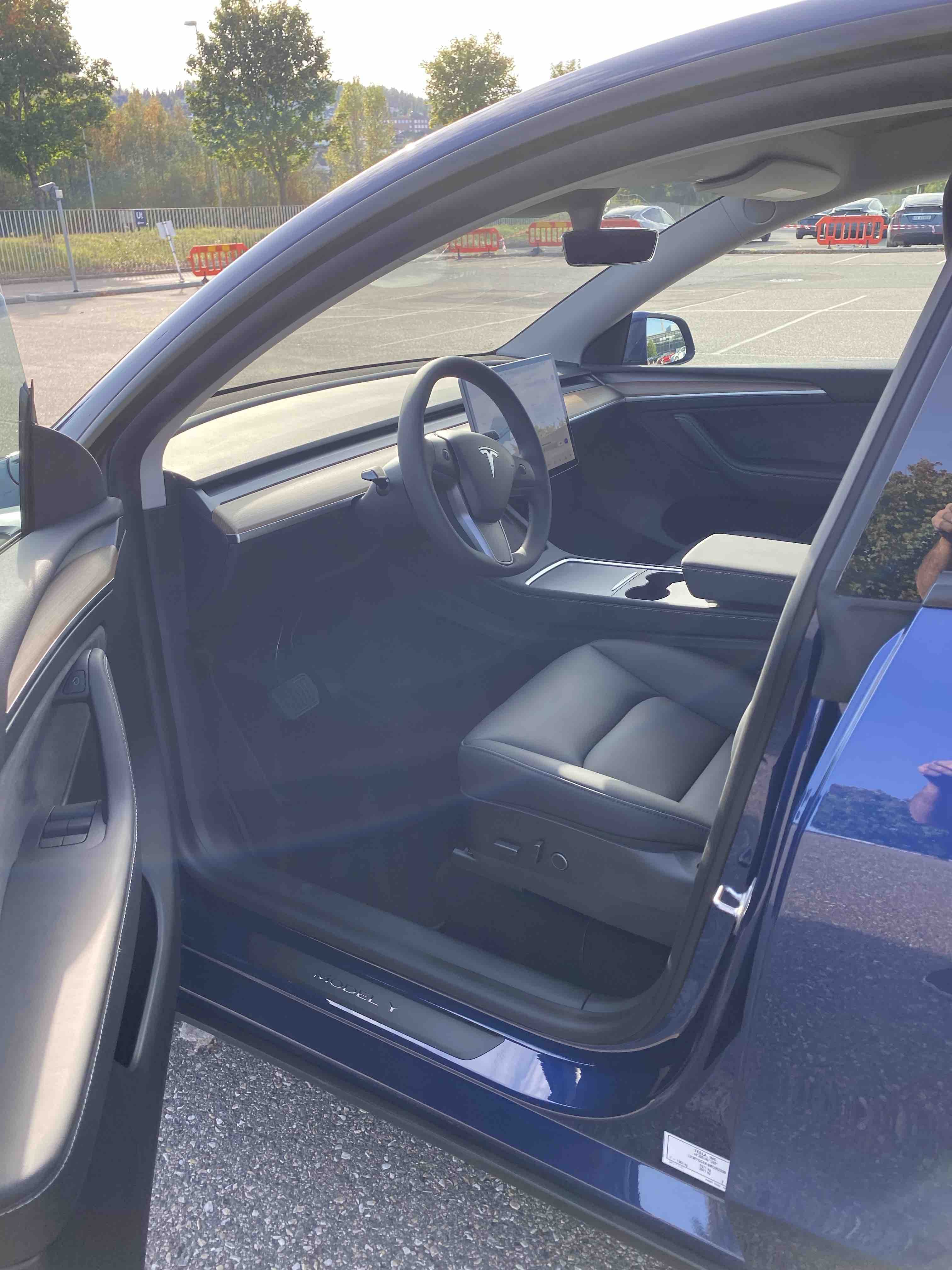 Tesla Model Y med Dashcam