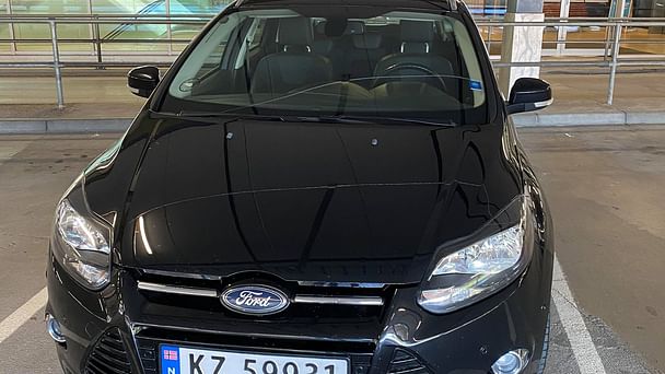 Ford Focus SW med Sykkelstativ