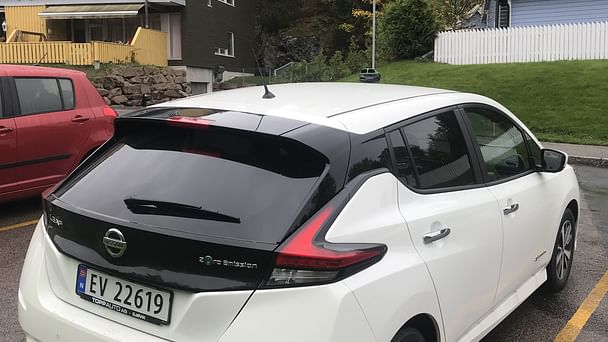 Nissan Leaf med GPS