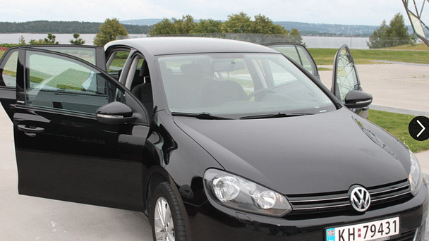 Volkswagen Golf R med Tilhengerfeste