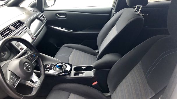 Nissan Leaf med Vinterdekk