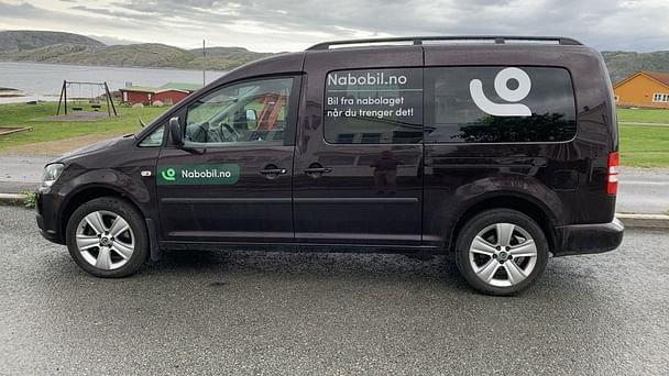 Volkswagen Caddy med Vinterdekk