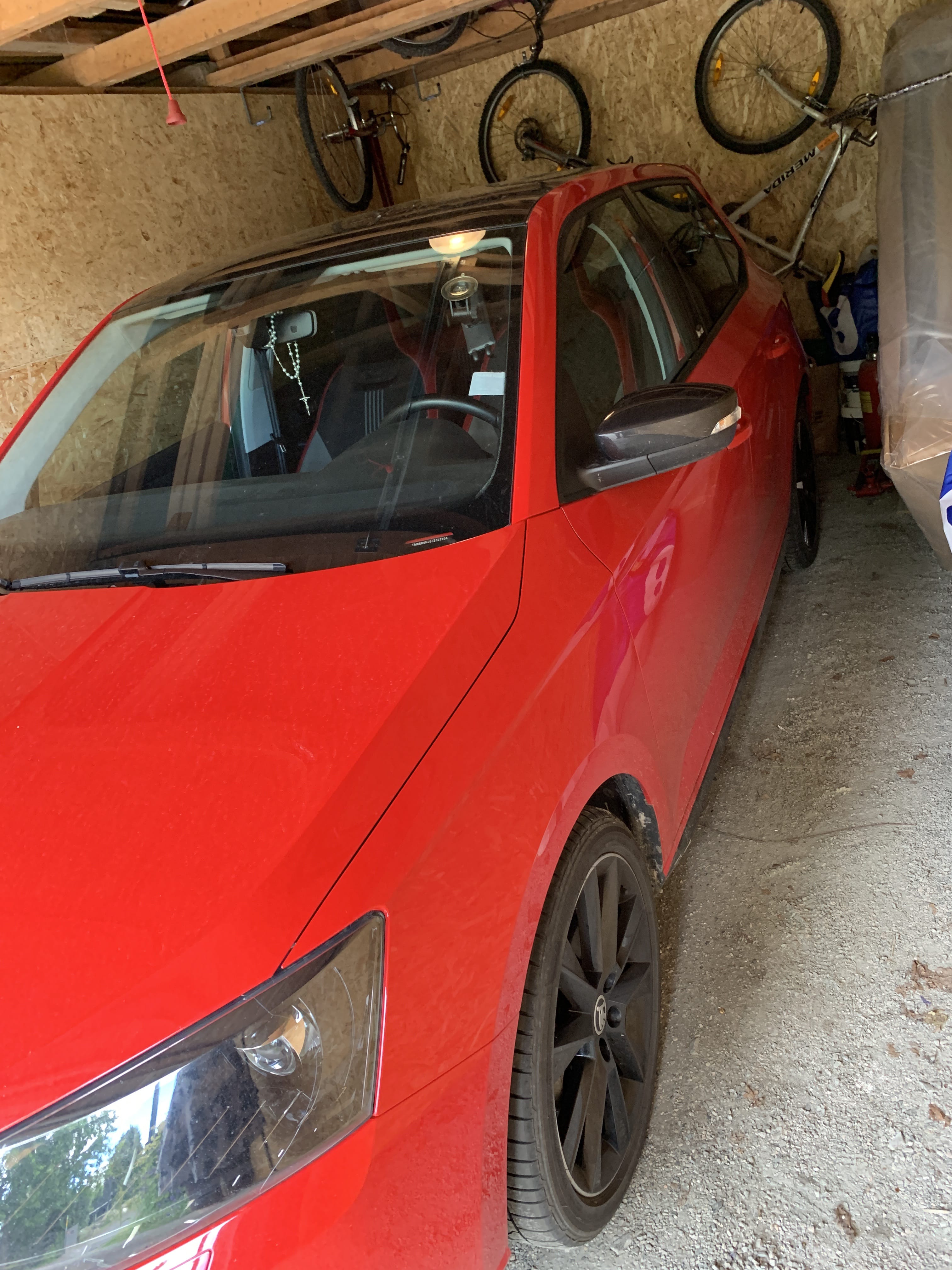 Skoda Fabia med Lydinngang
