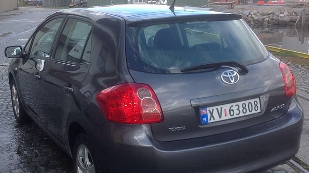 Toyota Auris med Vinterdekk