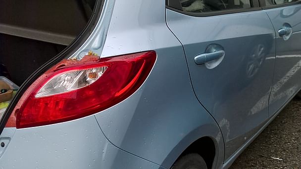 Mazda 2 med Lydinngang