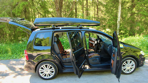 Volkswagen Touran med Vinterdekk
