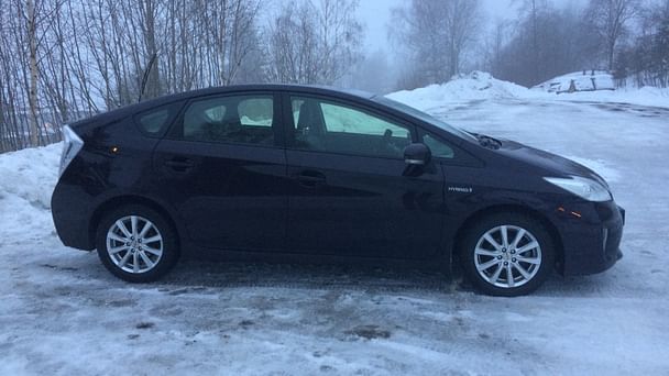 Toyota Prius med GPS