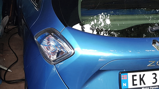 Renault ZOE med GPS