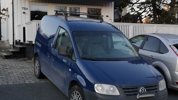 Volkswagen Caddy Maxi med Vinterdekk