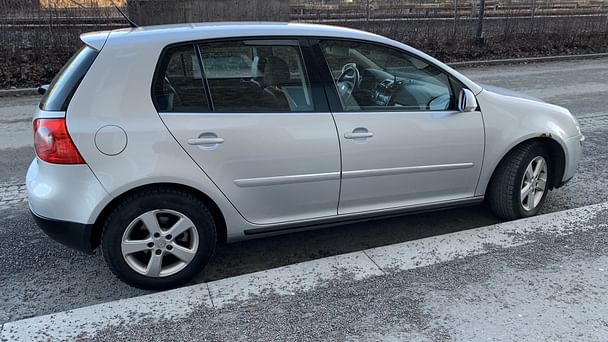 Volkswagen Golf med Vinterdekk