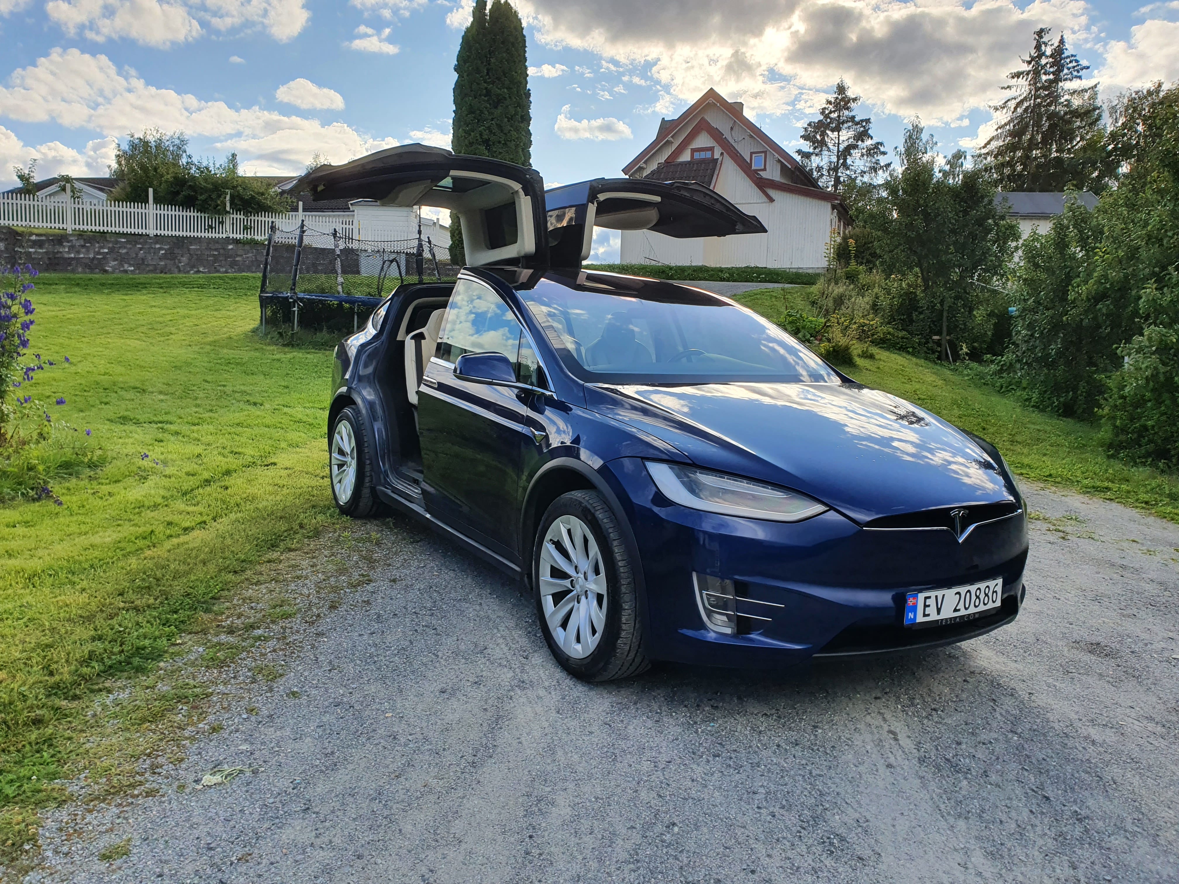 Tesla Model X, 2018, Elektrisk, automatisk, 7 seter