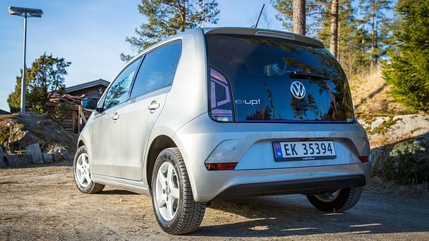 Volkswagen Up! med Vinterdekk