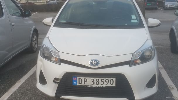 Toyota Yaris, 2013, Blyfri / Elektrisk (hybrid), automatisk