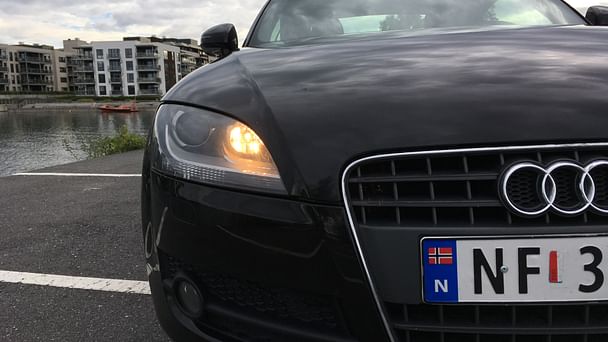 Audi TT Coupé med Lydinngang
