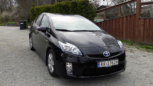 Toyota Prius med Vinterdekk