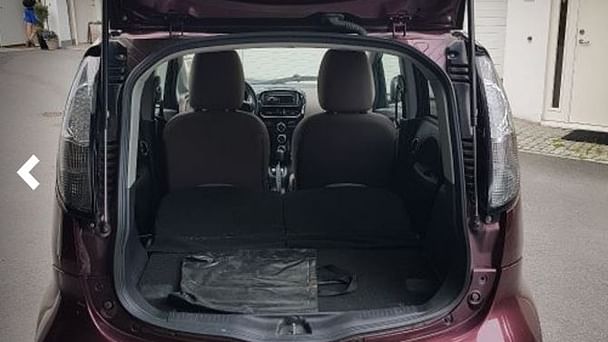 Citroen C-Zero med Sykkelstativ