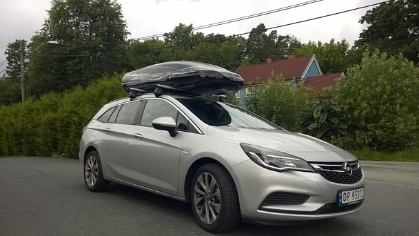 Opel Astra Sports Tourer med Babysete