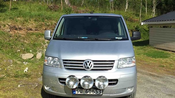 Volkswagen Transporter med Vinterdekk