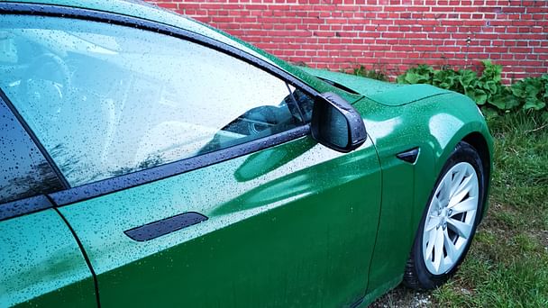 Tesla Model S med GPS