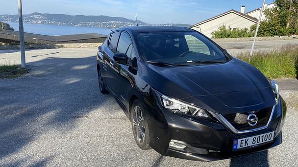 Nissan Leaf med GPS