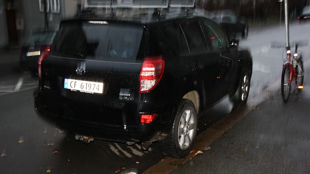 Toyota RAV 4 med Skistativ