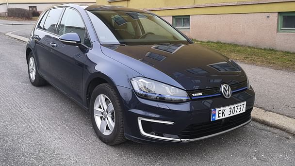 Volkswagen e-Golf med GPS