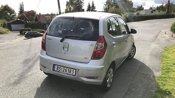 Hyundai i10 med Vinterdekk