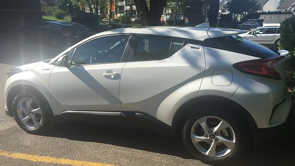 Toyota CHR med Vinterdekk