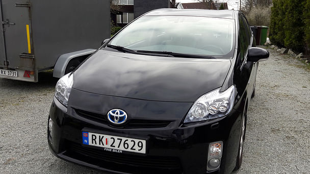 Toyota Prius med GPS