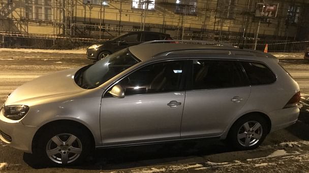 Volkswagen Golf Kombi med Vinterdekk