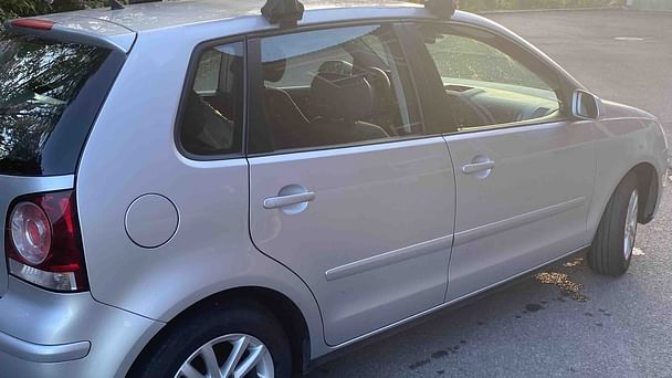 Volkswagen Polo med Skistativ