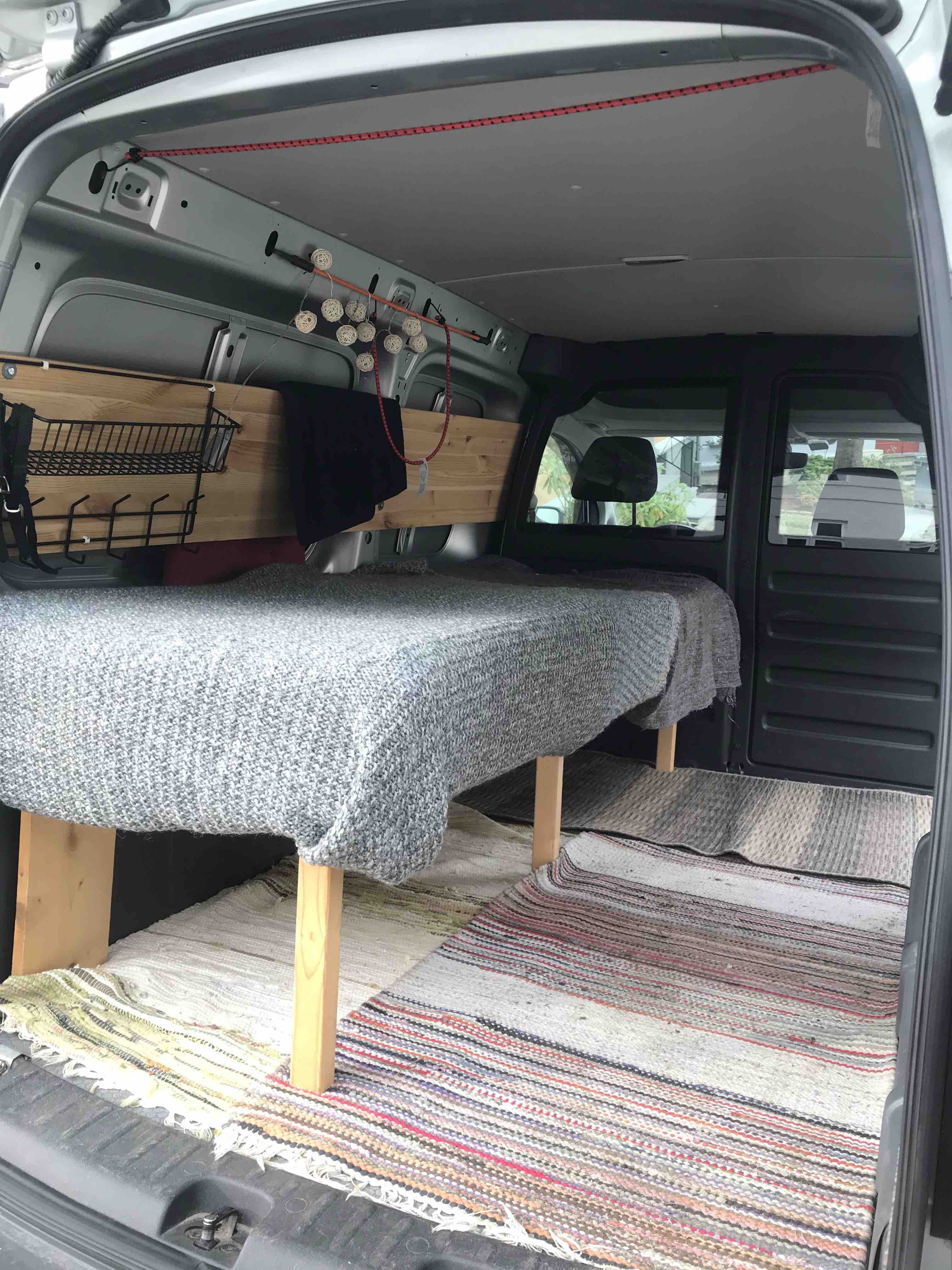 Volkswagen Caddy Maxi med Sykkelstativ