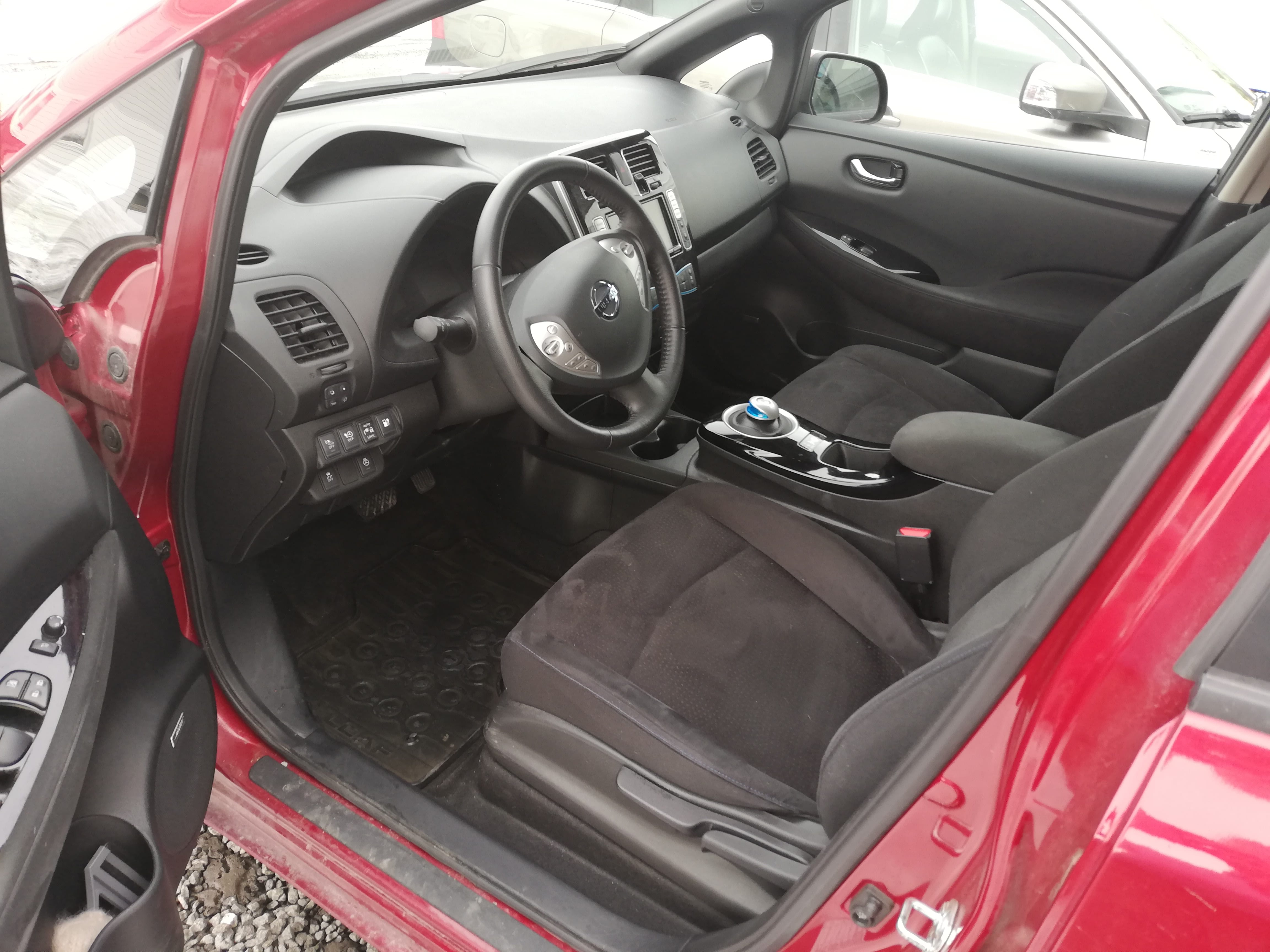 Nissan Leaf met GPS