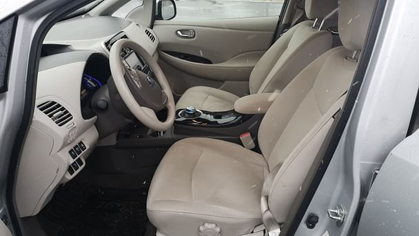 Nissan Leaf med GPS
