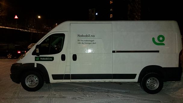 Peugeot Boxer med Vinterdekk