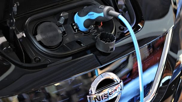 Nissan Leaf med GPS
