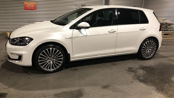 Volkswagen e-Golf med Vinterdekk