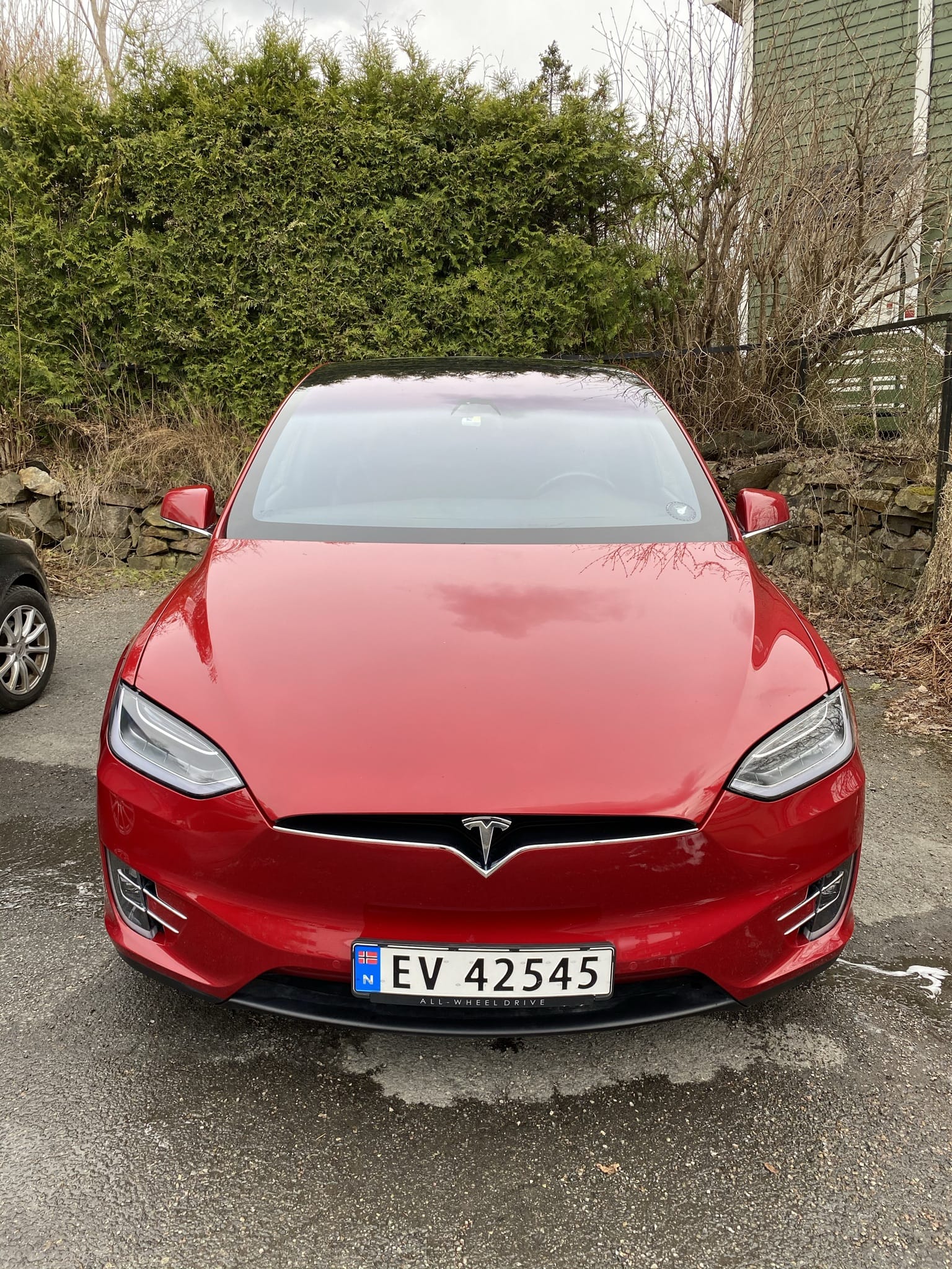 Tesla Model X 75D med Aircondition