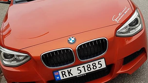 BMW Série 1 med GPS