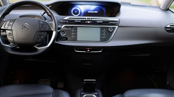 Citroen C4 Picasso med Skistativ