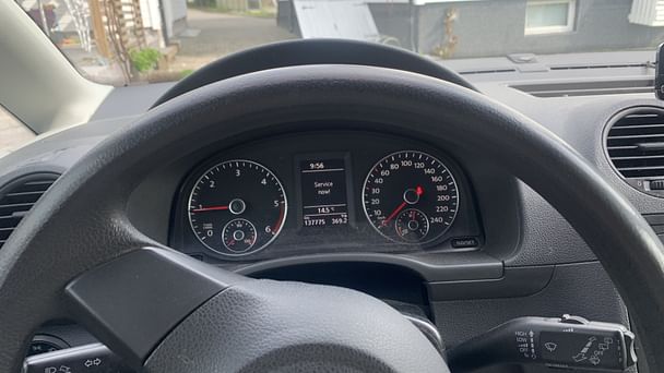 Volkswagen Caddy Maxi med Sykkelstativ