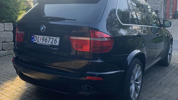 BMW X5 med Sykkelstativ
