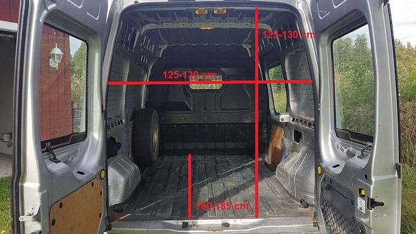 Ford Transit Connect med Tilhengerfeste