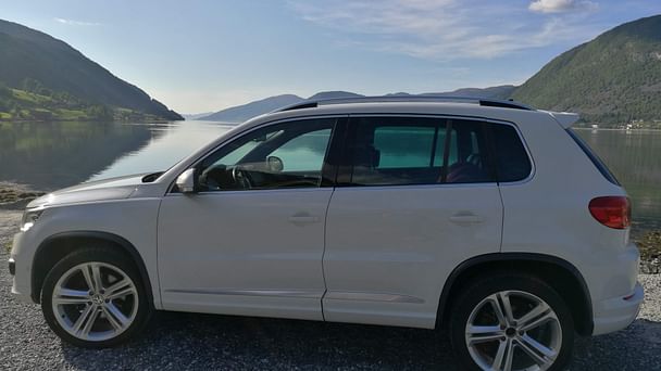 Volkswagen Tiguan med Vinterdekk