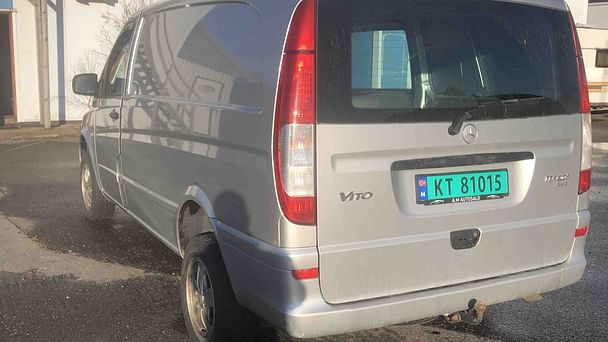 Mercedes Vito med Tilhengerfeste